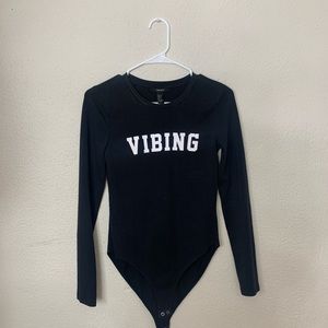 Long sleeve bodysuit shirt